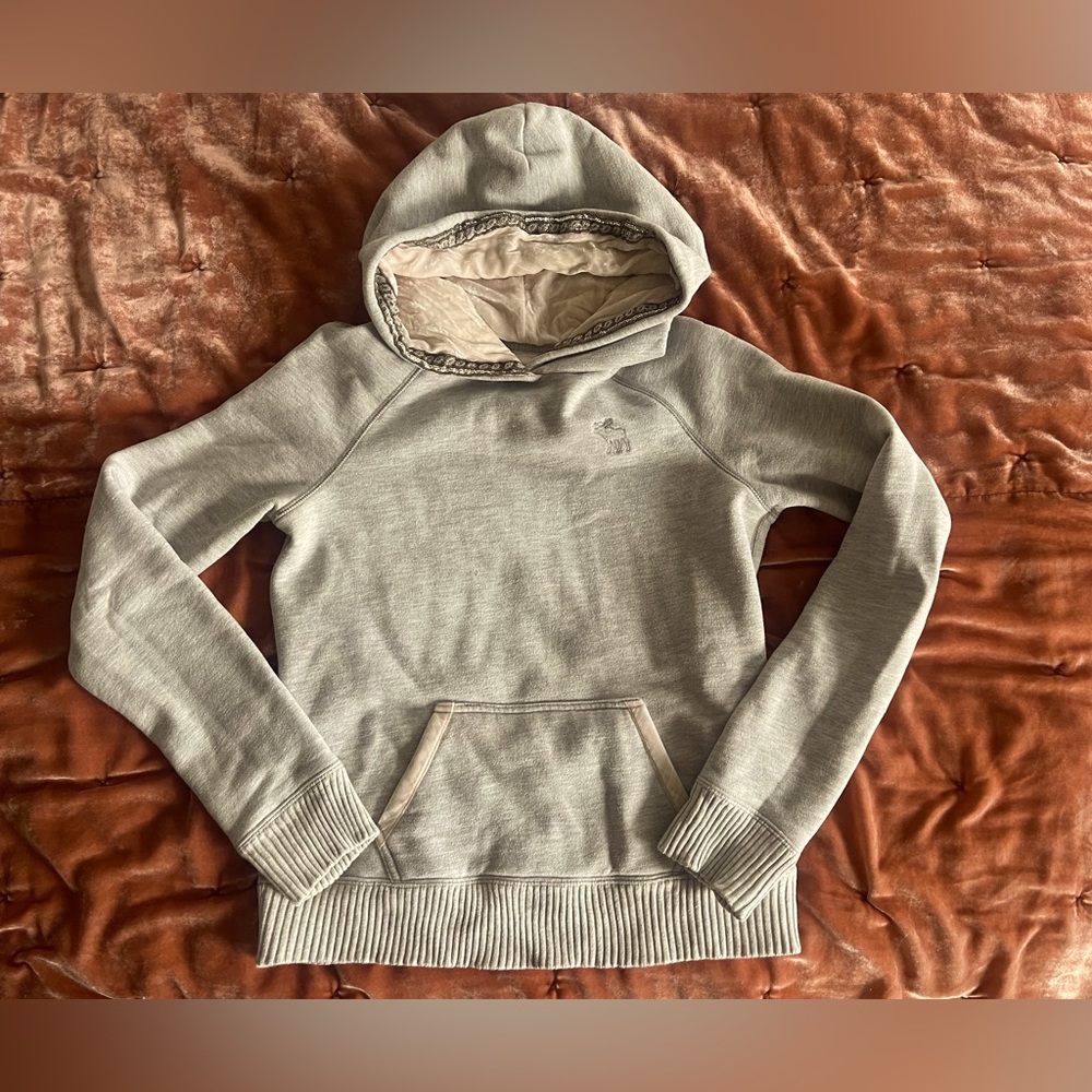 Vintage Ezra Fitch for Abercrombie + Fitch - Velvet Embellished Hoodie